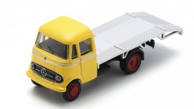 Modellino camion scala 1:87 Schuco MERCEDES L319 CAR TRANSPORTER modellismo