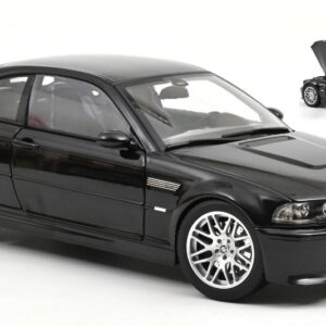 Modellino auto scala 1:18 Norev  BMW M3 CSL 2003 SAPHIRE BLACK diecast modellismo statico