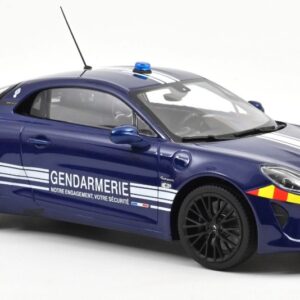 Modellino auto scala 1:18 Norev  ALPINE A110 S 2023 GENDARMERIE modellismo