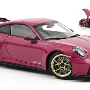 Modellino auto scala 1:18 Norev  PORSCHE 911 GT3 2021 RUBY STAR NEO diecast modellismo statico