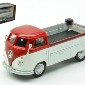 Modellino auto scala 1:43 VW T1 PICK UP BLACK diecast modellismo statico