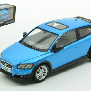 Modellino auto scala 1:43 VOLVO C30 BLUE diecast modellismo statico