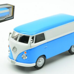 Modellino auto scala 1:43 VW SAMBA VAN BLUE diecast modellismo statico