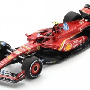 Modellino auto formula 1 F1 scala 1:18 Looksmart  FERRARI SF-24 N.55 3rd MONACO GP 2024 C.SAINZ modellismo statico