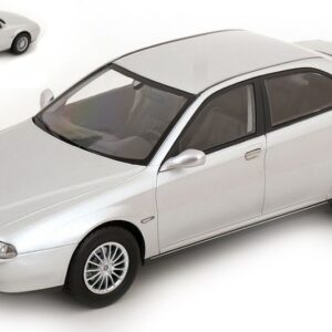 Modellino auto scala 1:18 ALFA ROMEO 166 1999 SILVER diecast modellismo statico