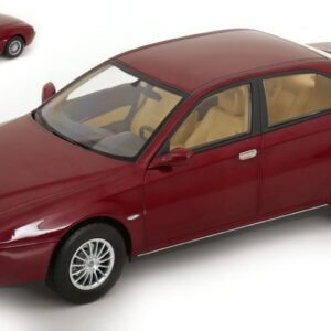 Modellino auto scala 1:18 ALFA ROMEO 166 1999 RED diecast modellismo statico
