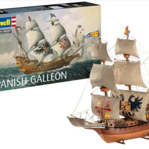 Modellino nave da montare model kit di montaggio Revell SPANISH GALLEON 1:96 modellismo