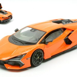 Modellino auto scala 1:24 LAMBORGHINI REVUELTO ORANGE diecast modellismo statico