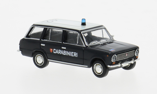 Modellino  Brekina  FIAT 124 FAMILIARE 1966 CARABINIERI 1:87