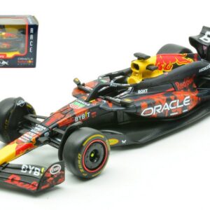 Modellino auto formula 1 scala 1:43 RED BULL RB20 F1 VERSTAPPEN BRITISH GP WORLD CHAMPION