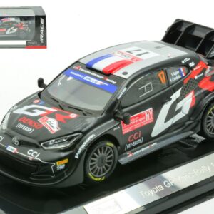 Modellino auto rally scala 1:43 Burago  TOYOTA YARIS WRC RALLY 1 HYBRID N.17 2024 OGIER-LANDAIS