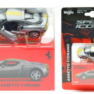 Modellino auto FERRARI 296 GTB ASSETTO FIORANO 1:64 modellismo collezione
