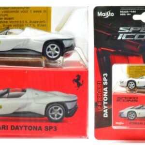 Modellino auto FERRARI DAYTONA SP3 scala 1:64 modellismo statico collezione
