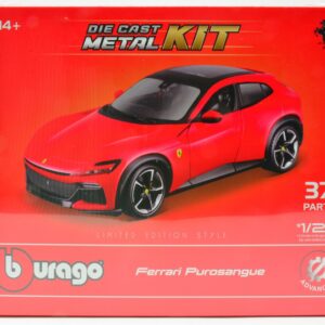 Modellino auto model kit di montaggio Burago FERRARI PUROSANGUE scala 1:24