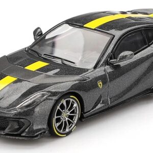 Modellino auto scala 1:64 Mini GT  FERRARI 812 COMPETIZIONE 2024GRIGIO COMPETIZIONE  modellismo statico