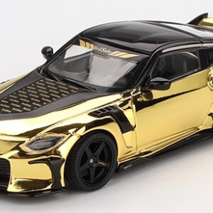 Modellino auto scala 1:64 Mini GT  NISSAN Z400 VEILSIDE FFZ400 2024GOLD CHROME 1:64 modellismo statico