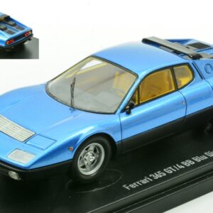 Modellino auto scala 1:43 FERRARI 365 GT4 BB BLUE diecast modellismo statico