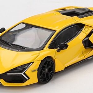Modellino auto scala 1:64 Mini GT  LAMBORGHINI REVUELTO 2024 GIALLO 1:64 modellismo statico