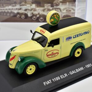 modellini furgone FIAT 1100 GALBANI veicoli pubblicitari d'epoca scala 1:43 collezione