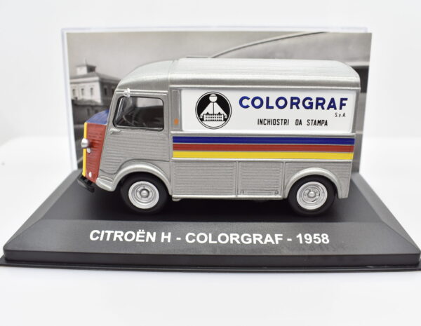 Modellino camion scala 1:43 Citroen H colorgraf diecast modellismo statico
