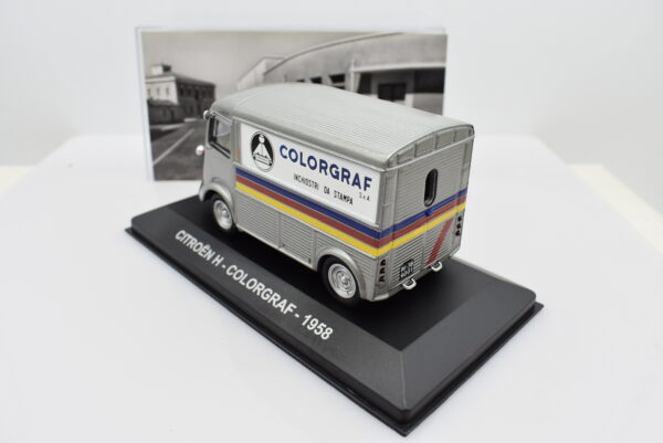 Modellino camion scala 1:43 Citroen H colorgraf diecast modellismo statico - Image 4