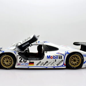 Modellino auto racing scala 1:18 Porsche 911 GT1 maisto modellismo statico