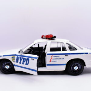 Modellino auto rally 1:24 ford crown victoria polizia diecast modellismo da collezione greenlight
