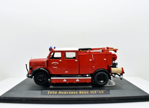 modellino auto scala 1:43 mercedes benz tlf-15 diecast modellismo pompieri
