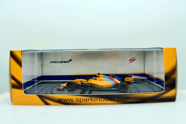 Modellino auto Formula 1 F1 scala 1:43 McLaren MCL33 abu dhabi spark modellismo statico - Image 2
