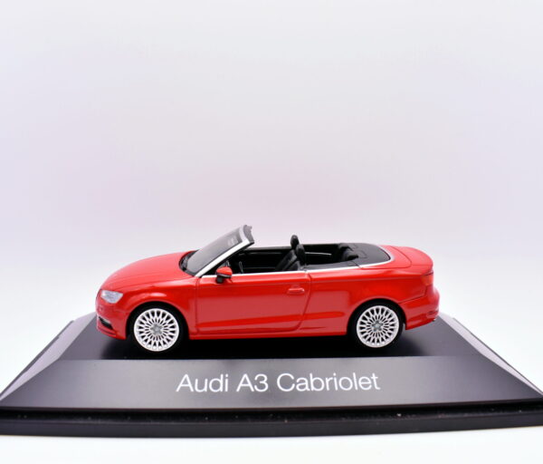 Modellino Auto Scala 1:43 Audi A3 cabriolet Herpa modellismo statico