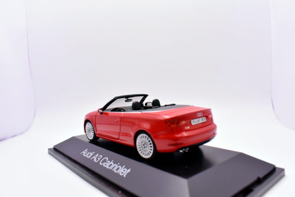 Modellino Auto Scala 1:43 Audi A3 cabriolet Herpa modellismo statico - Image 5