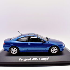 Modellino auto scala 1:43 peugeot 406 coupe Maxichamps diecast modellismo da collezione