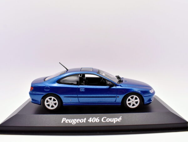 Modellino auto scala 1:43 peugeot 406 coupe Maxichamps diecast modellismo da collezione