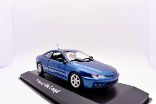 Modellino auto scala 1:43 peugeot 406 coupe Maxichamps diecast modellismo da collezione - Image 4