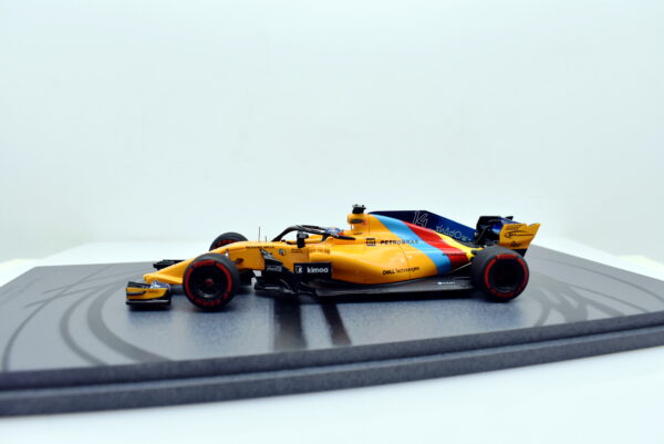 Modellino auto Formula 1 F1 scala 1:43 McLaren MCL33 abu dhabi spark modellismo statico - Image 3