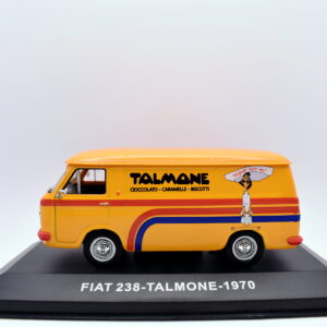 modellino auto furgone Fiat 238 talmone veicoli pubblicitari d'epoca scala 1:43