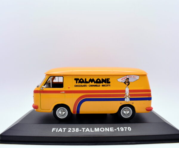 modellino auto furgone Fiat 238 talmone veicoli pubblicitari d'epoca scala 1:43