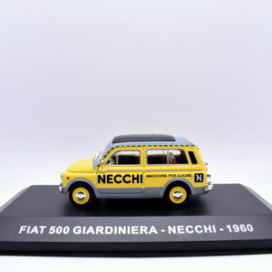 modellino auto Fiat 500 giardiniera veicoli pubblicitari epoca scala 1:43 necchi