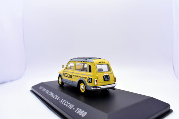modellino auto Fiat 500 giardiniera veicoli pubblicitari epoca scala 1:43 necchi - Image 4