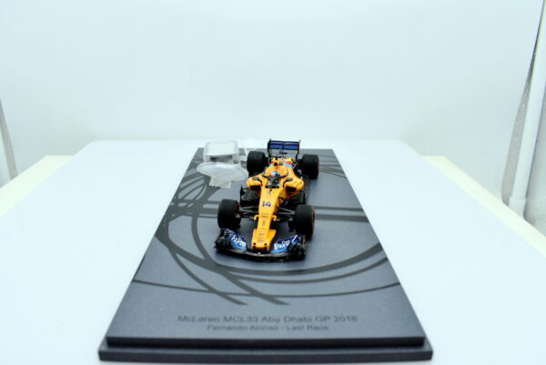 Modellino auto Formula 1 F1 scala 1:43 McLaren MCL33 abu dhabi spark modellismo statico - Image 6