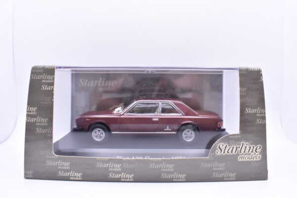 Modellino auto scala 1:43 Fiat 130 coupe modellismo statico - Image 2