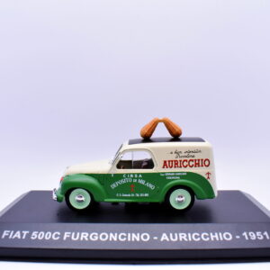 modellini furgone Fiat 500c auricchio veicoli pubblicitari d'epoca scala 1:43 da collezione