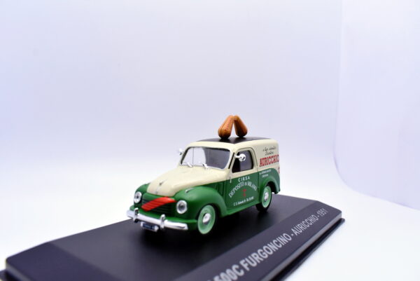 modellini furgone Fiat 500c auricchio veicoli pubblicitari d'epoca scala 1:43 da collezione - Image 3