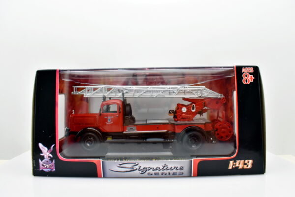 modellino auto scala 1:43 mercedes benz L4500F diecast modellismo pompieri - Image 2