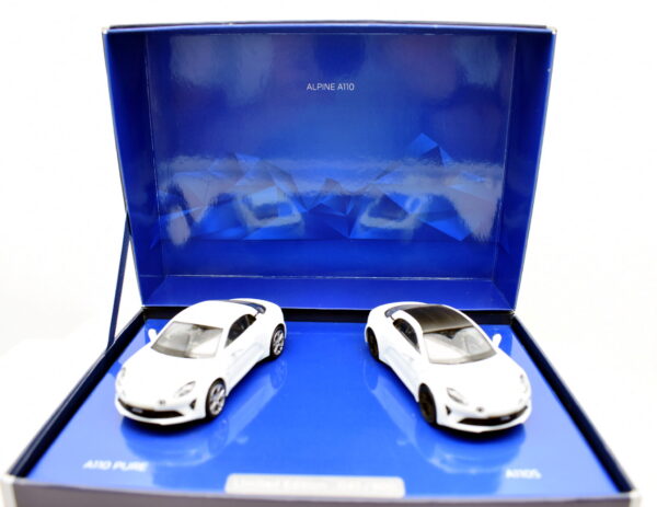 Modellino auto scala 1:43 alpine A110 pure e A110S diecast modellismo statico da collezione