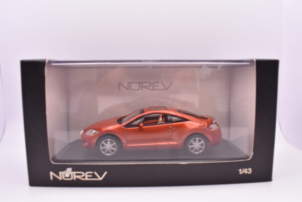 Modellino auto scala 1:43 mitsubishi eclipse norev diecast modellismo statico da collezione - Image 2