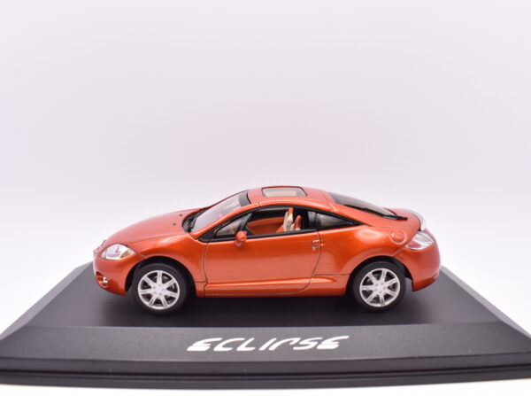 Modellino auto scala 1:43 mitsubishi eclipse norev diecast modellismo statico da collezione