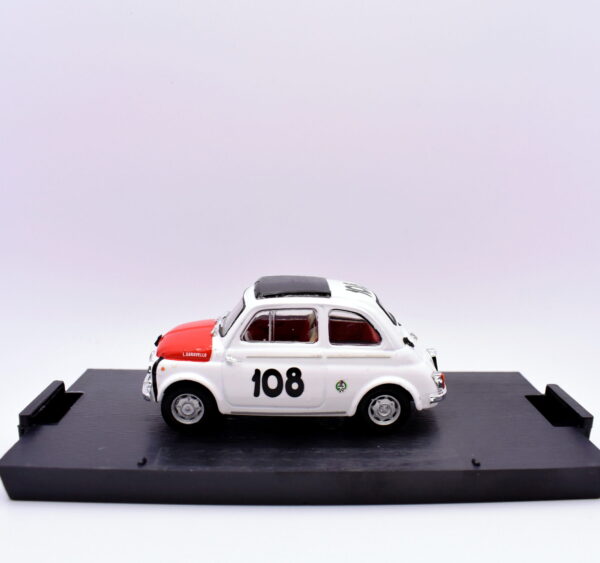 Modellino auto scala 1:43 Fiat 500 595 abarth Brumm diecast modellismo statico