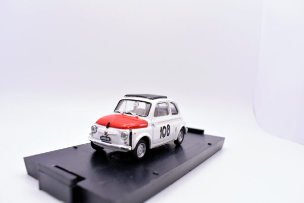 Modellino auto scala 1:43 Fiat 500 595 abarth Brumm diecast modellismo statico - Image 4