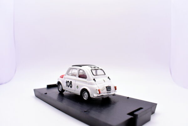 Modellino auto scala 1:43 Fiat 500 595 abarth Brumm diecast modellismo statico - Image 5